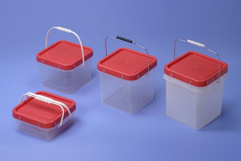 4L Plastic Square bucket